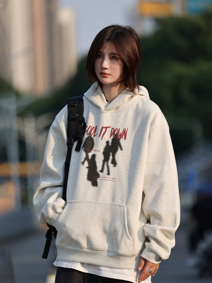 Sweatshirt men's hooded long sleeve No.1312