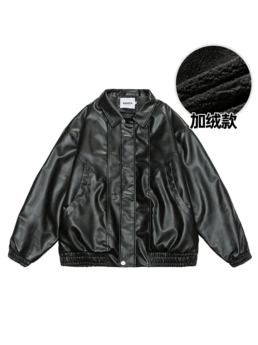 Vegan leather jacket, No.869