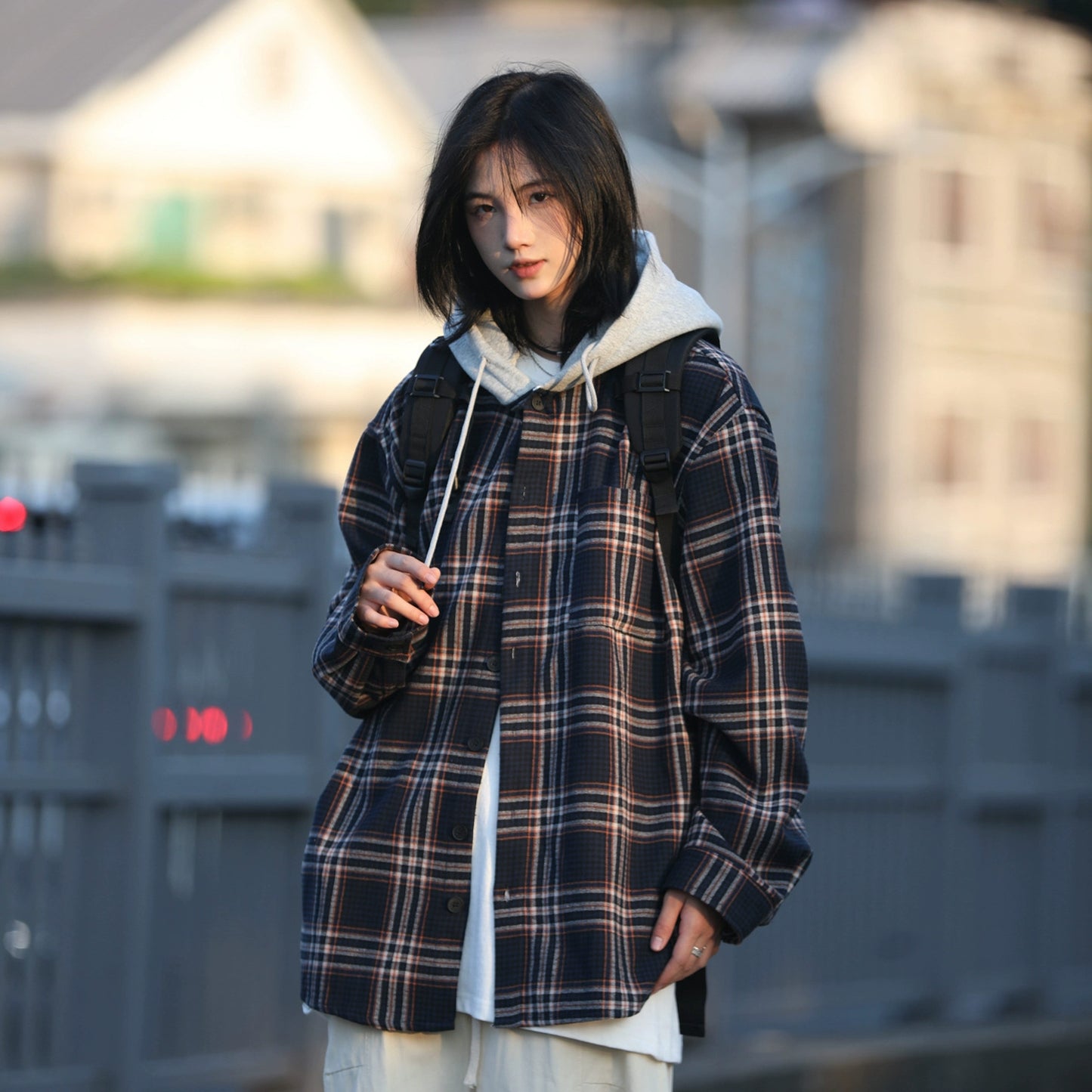 hooded shirt, jacket No.147