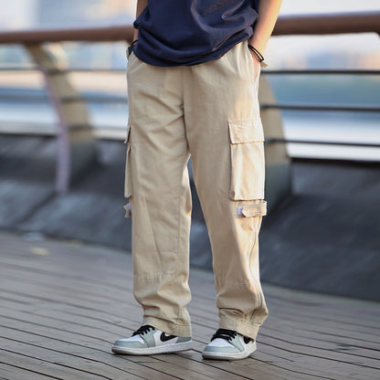 Multi-pocket cargo pants No.556