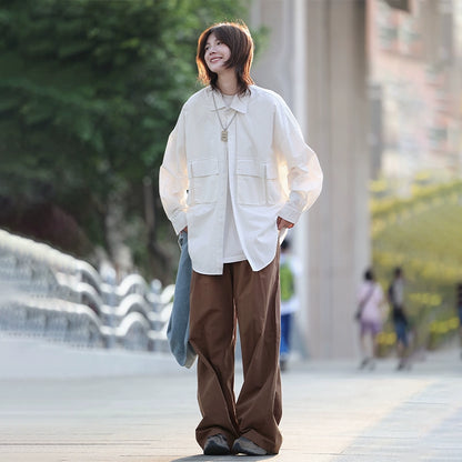 Retro casual trousers No.1293