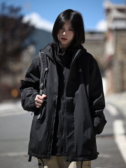 2in1 Waterproof detachable Fleece jacket No.897