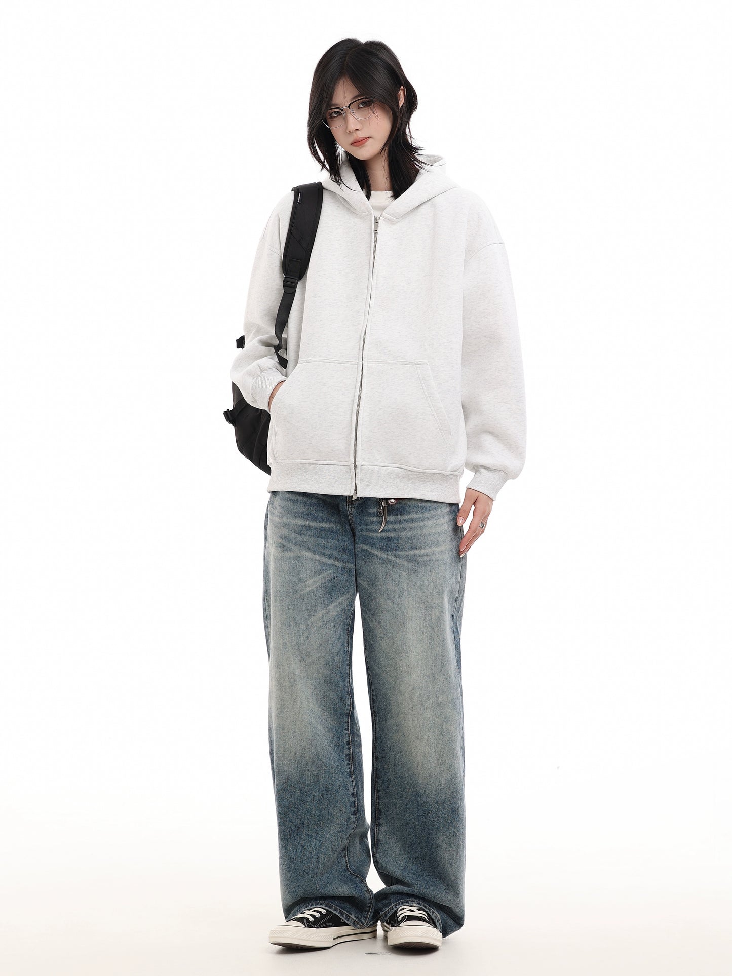 Hooded Zip-Up No. 1648