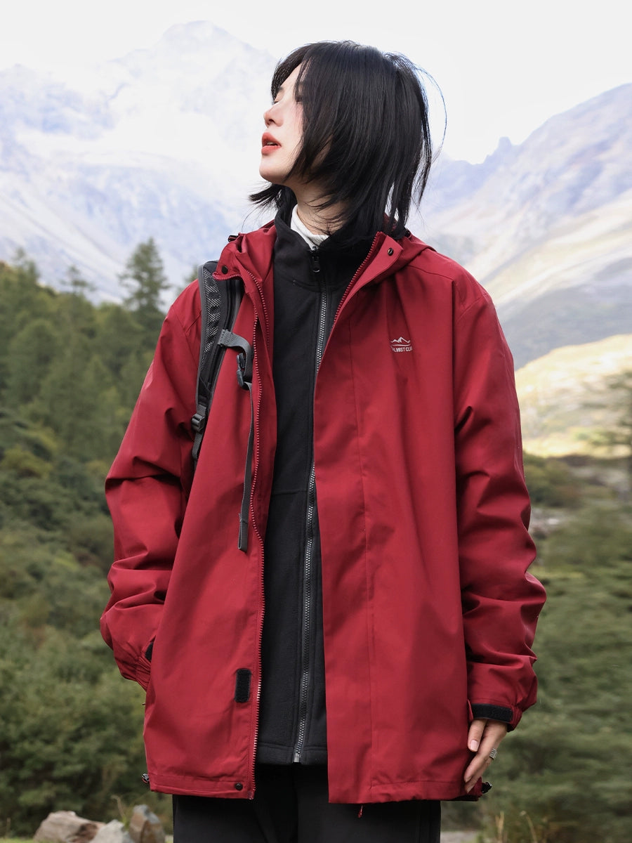 2in1 Waterproof detachable Fleece jacket No.897