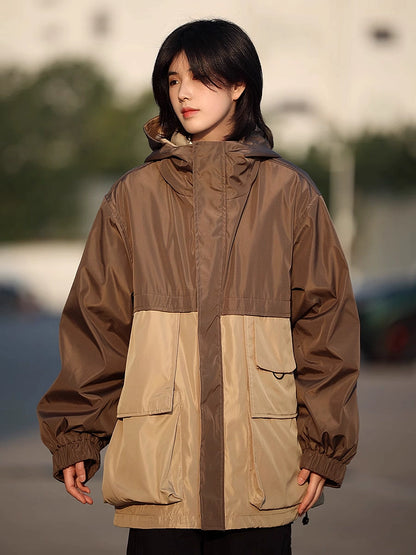 [DUCK DOWN] 2in1 wind breaker with detachable down jacket, puffer No.1120