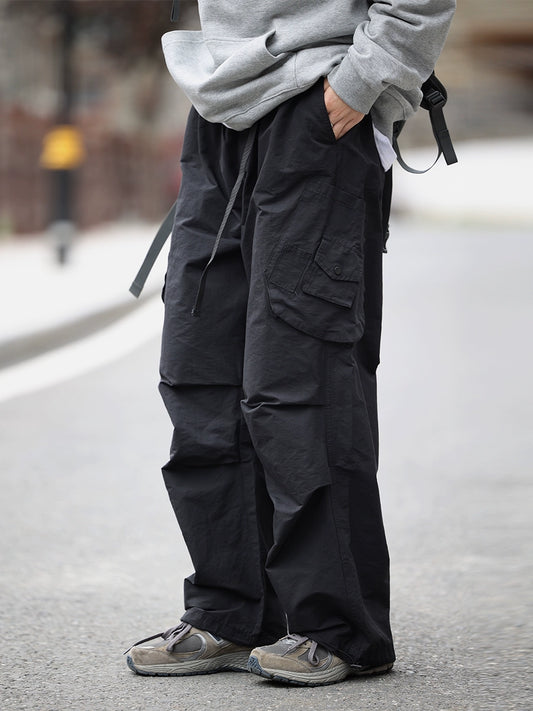 Multi-pocket cargo pants No.966