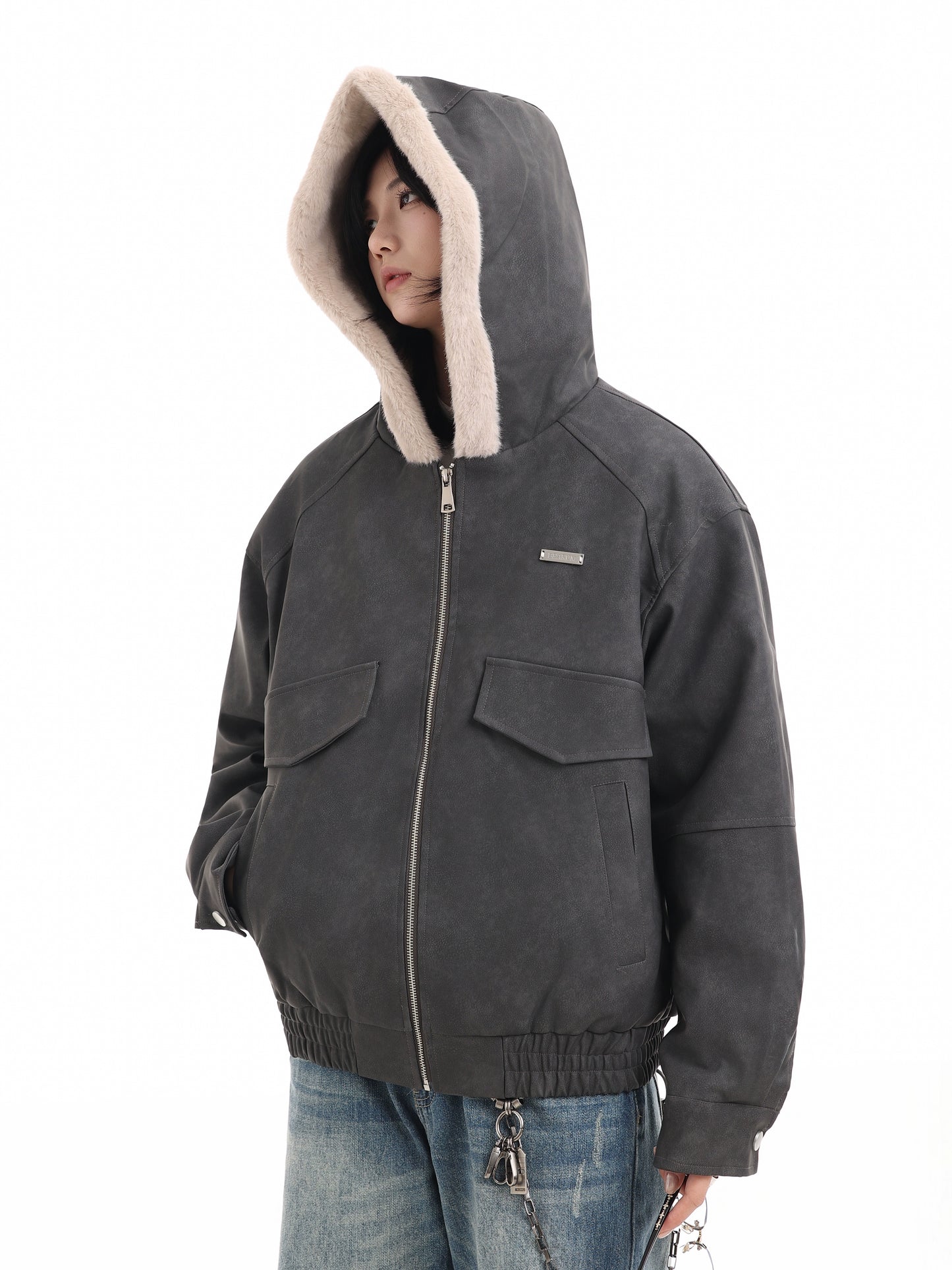 Quilting Hooded Jumper No. 1708