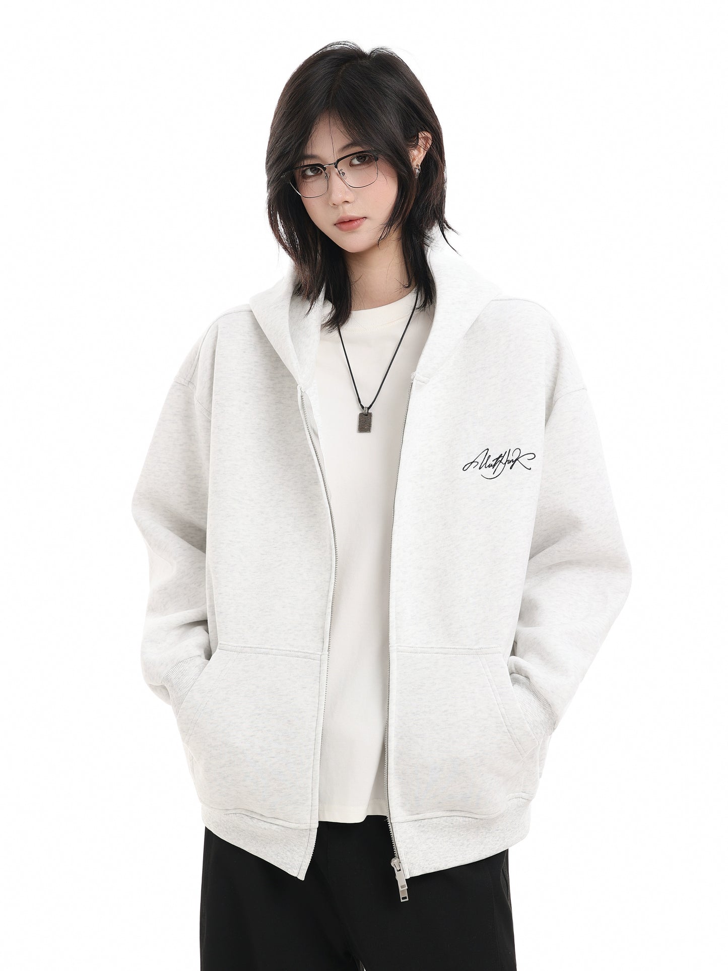 Hooded Zip-Up No. 1630