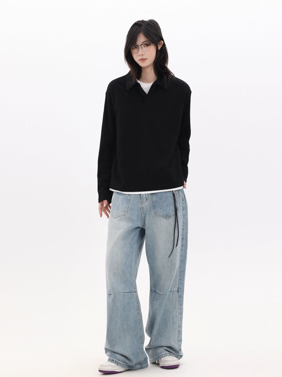 Collar Knitwear Shirt No. 1556