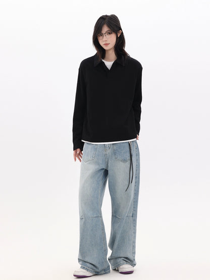 Collar Knitwear Shirt No. 1556