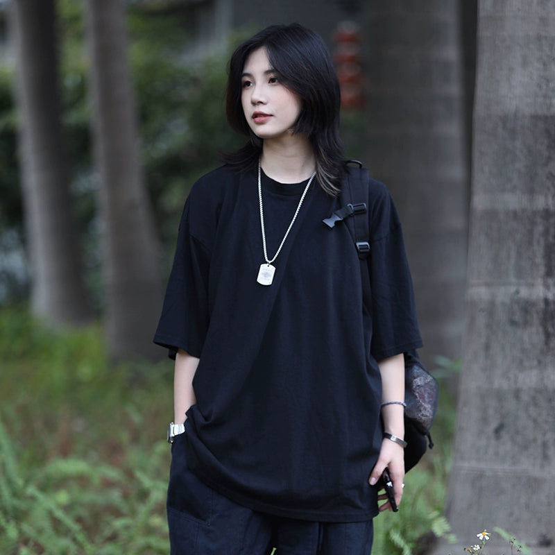 short-sleeved oversize t-shirt No.380