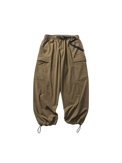 Straight leg slacks cargo pants No.834