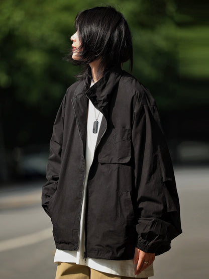 Stand-up collar jacket No.875