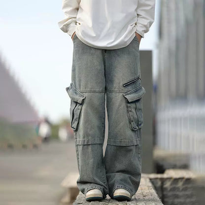 Denim Cargo Pants No. 1440