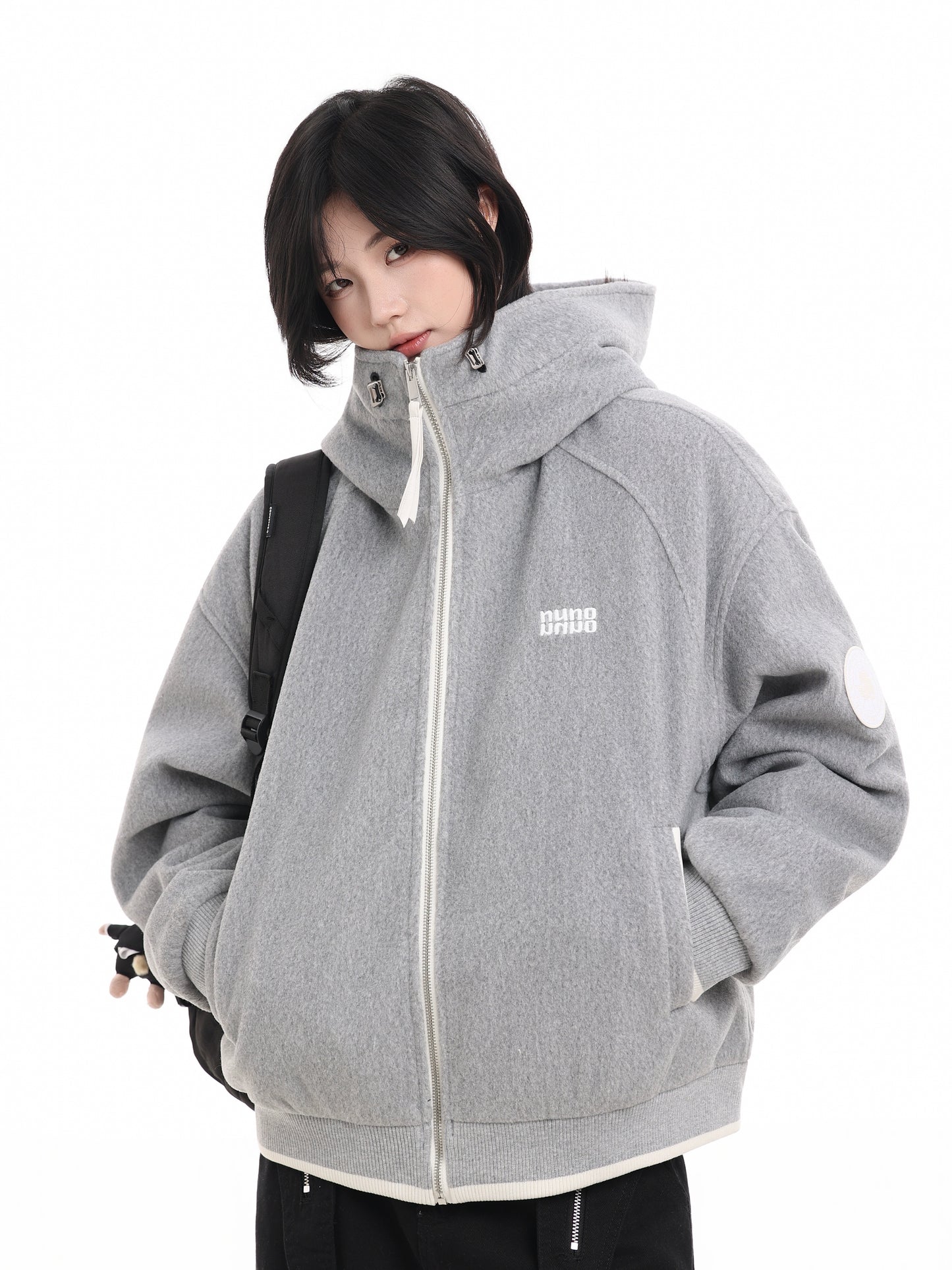 Quilting Hooded Jumper No. 1721