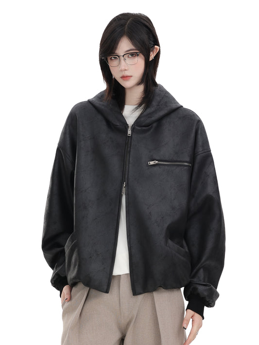 Vegan Leather Jacket No. 1581