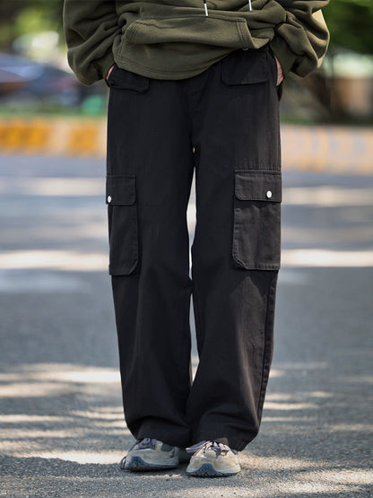 Multi-pocket cargo pants No. 972