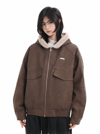 Quilting Hooded Jumper No. 1708