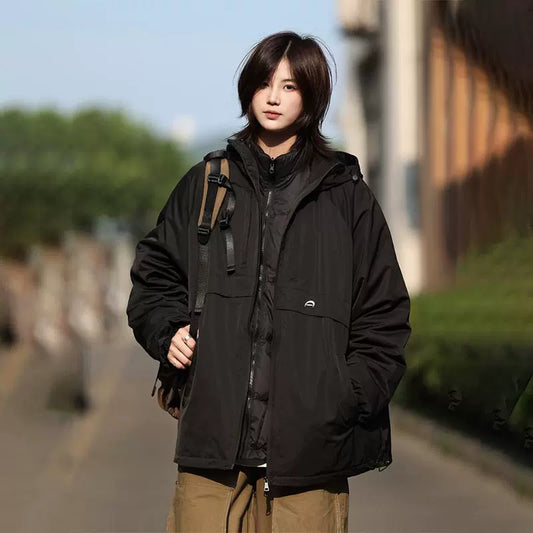 2-in-1 Duck Down Detachable Inner Windbreaker