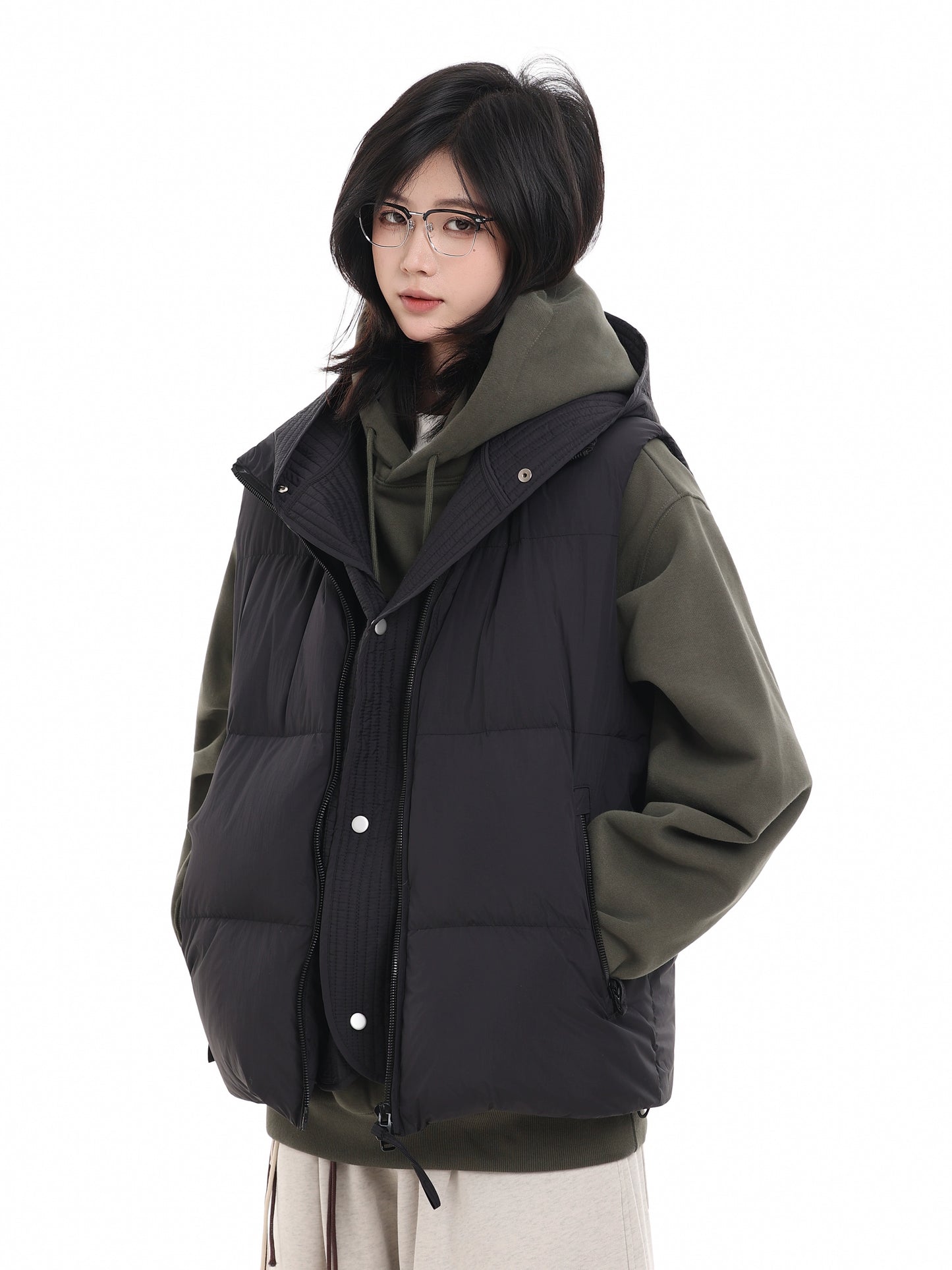 Duck-down Padded Vest No. 1740