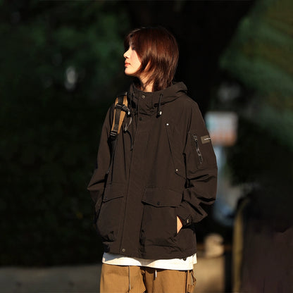 Cargo functional windbreaker jacket No.1359