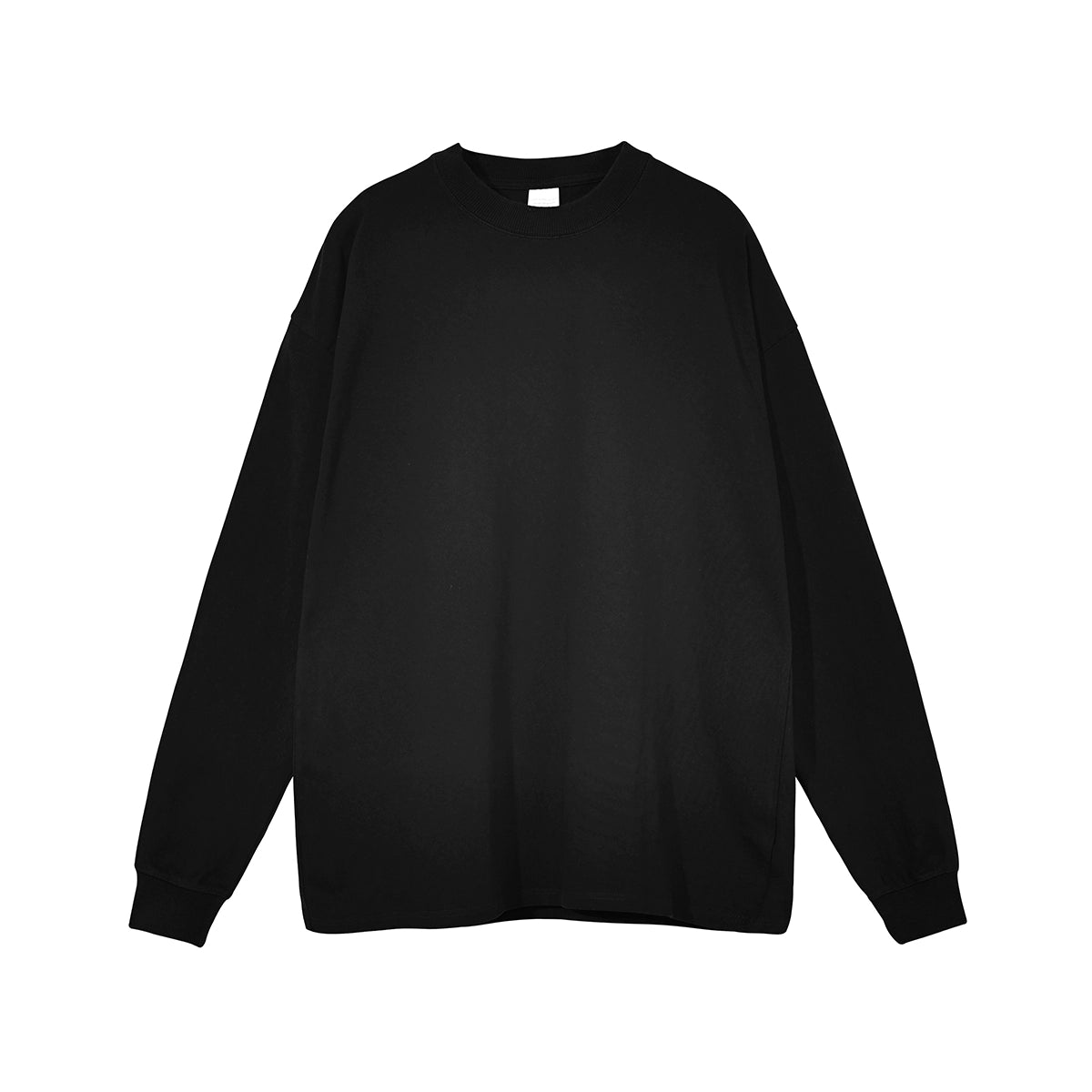 solid color long-sleeved t-shirt No.406