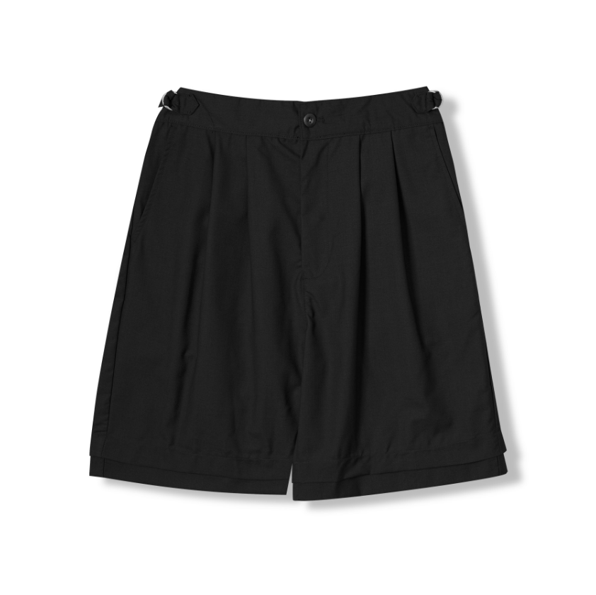 shorts, men's fake, two double-layered half pants No.606