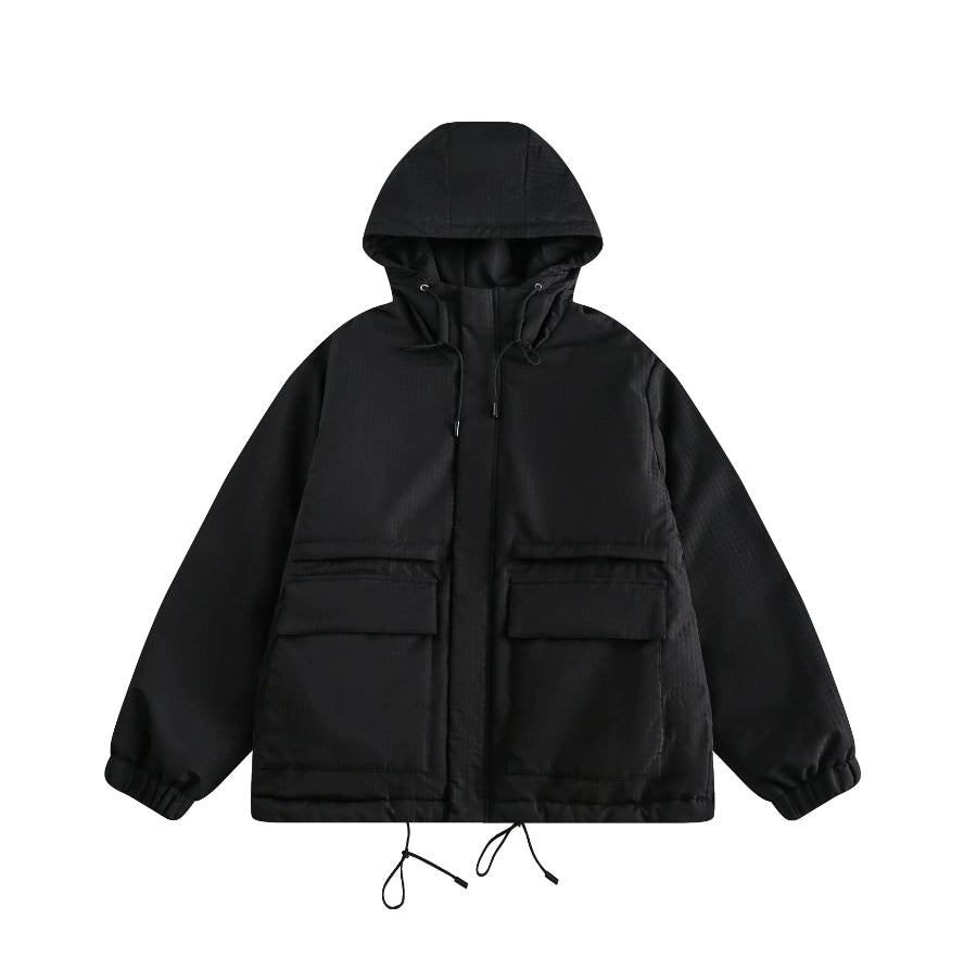 Outdoor windproof padded jacket, puffer No.1122