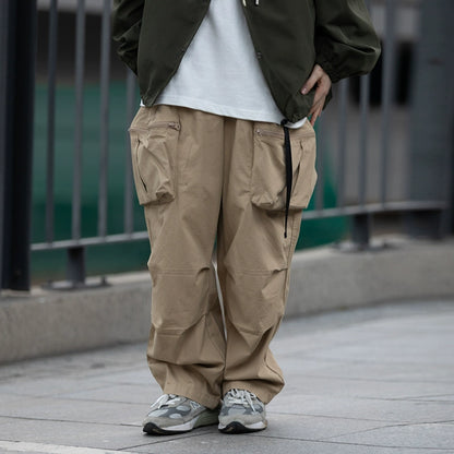 Loose casual straight long pants No.88