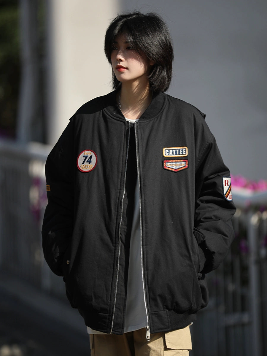 Bomber padded jacket No.1048