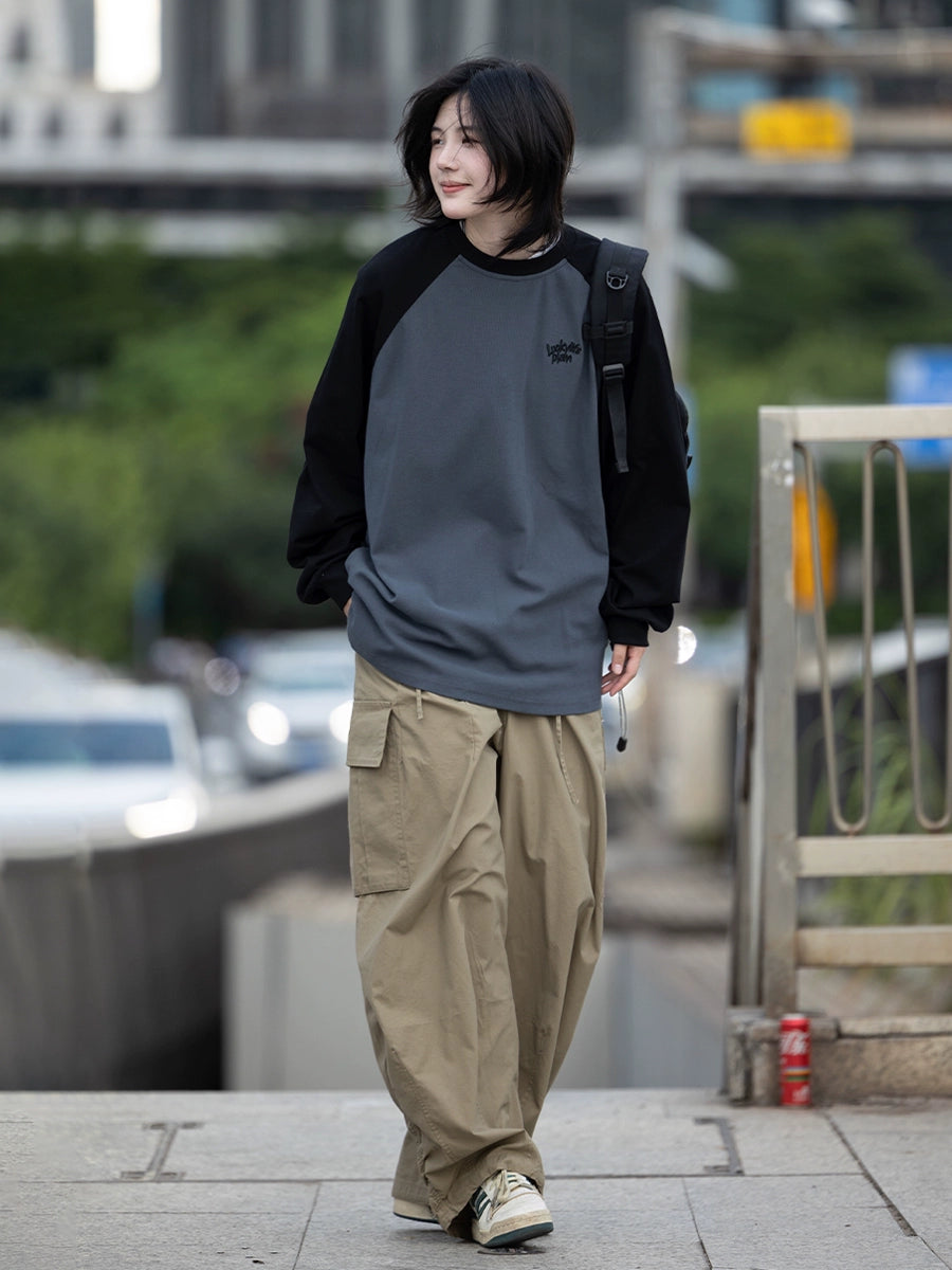 Loose cargo pants No.1285