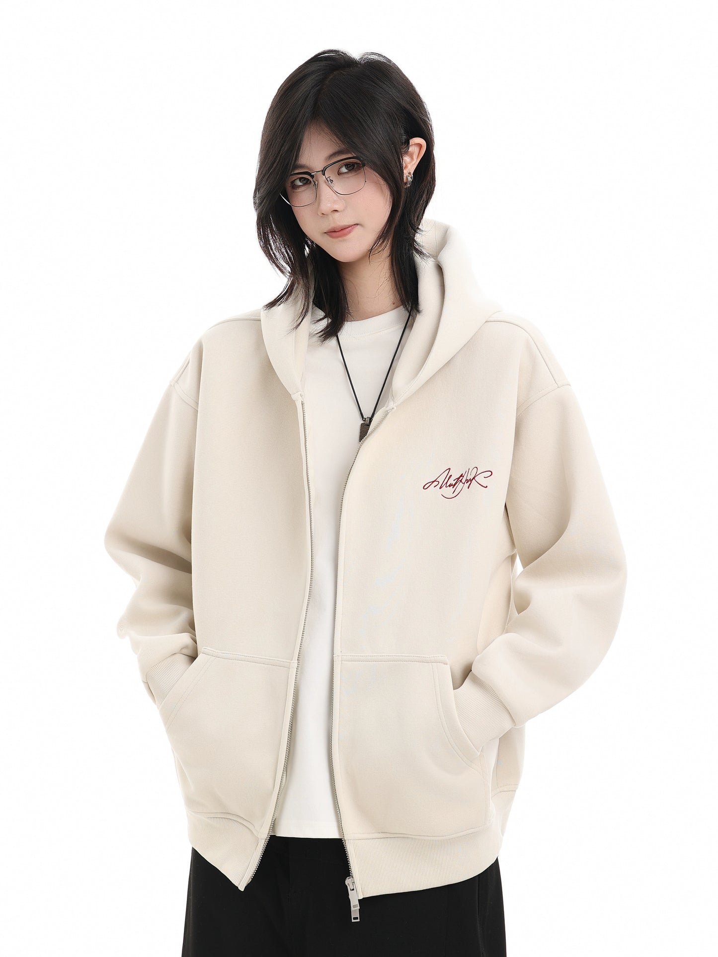 Hooded Zip-Up No. 1630