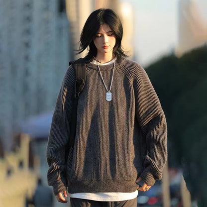 Loose sweater men's and women's pullovers No.1407