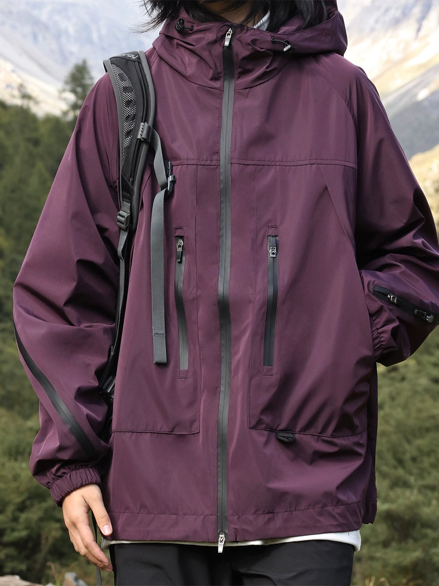 Windproof black jacket No.882