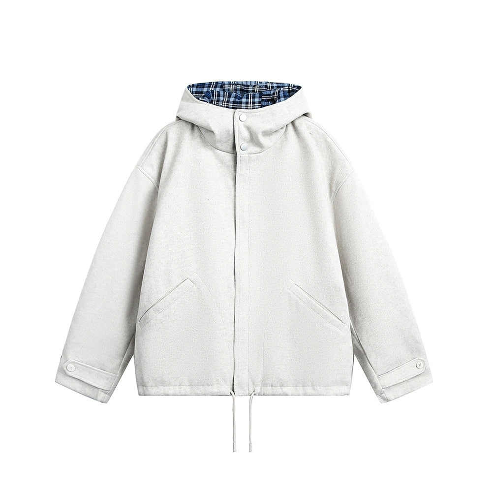 Quilted Hooded Coat No. 1654