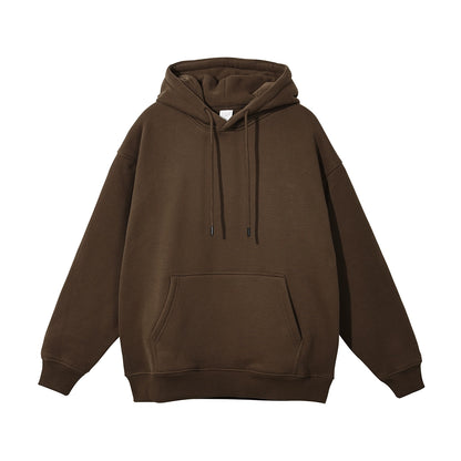 Velvet hooded sweater basic 18 color hodie No.417