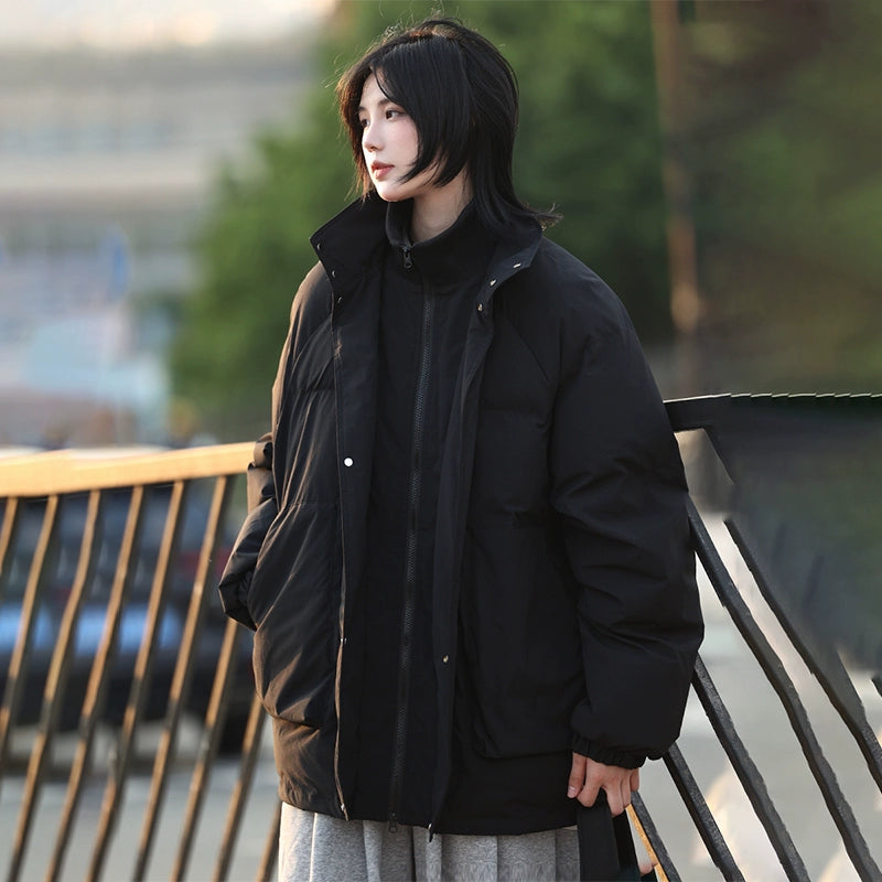 Fake two-piece padded jacket No.1435