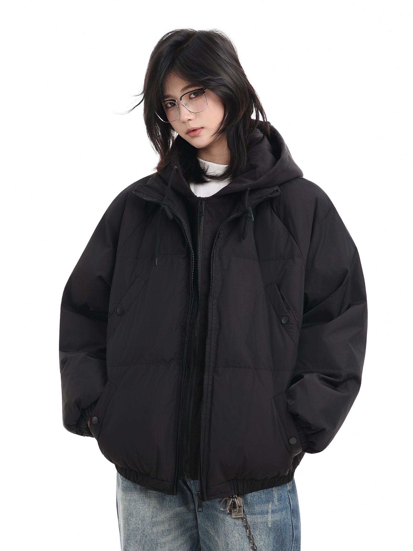 Hooded Padded Jumper No. 1701