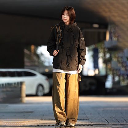 Cargo functional windbreaker jacket No.1359