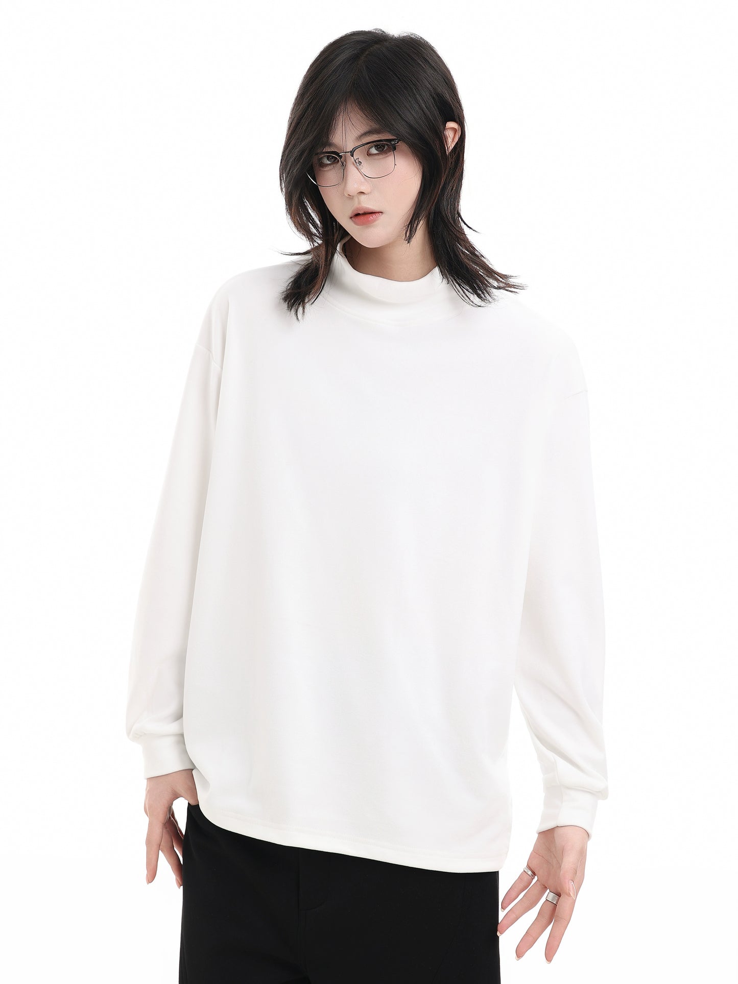 High collar sweater No. 1632