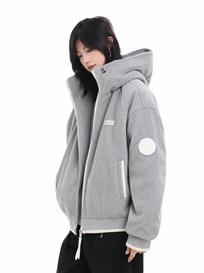 Quilting Hooded Jumper No. 1721