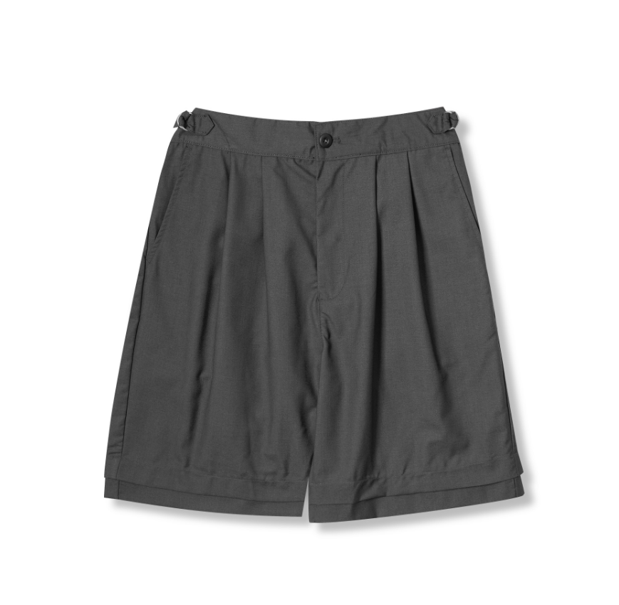 shorts, men's fake, two double-layered half pants No.606