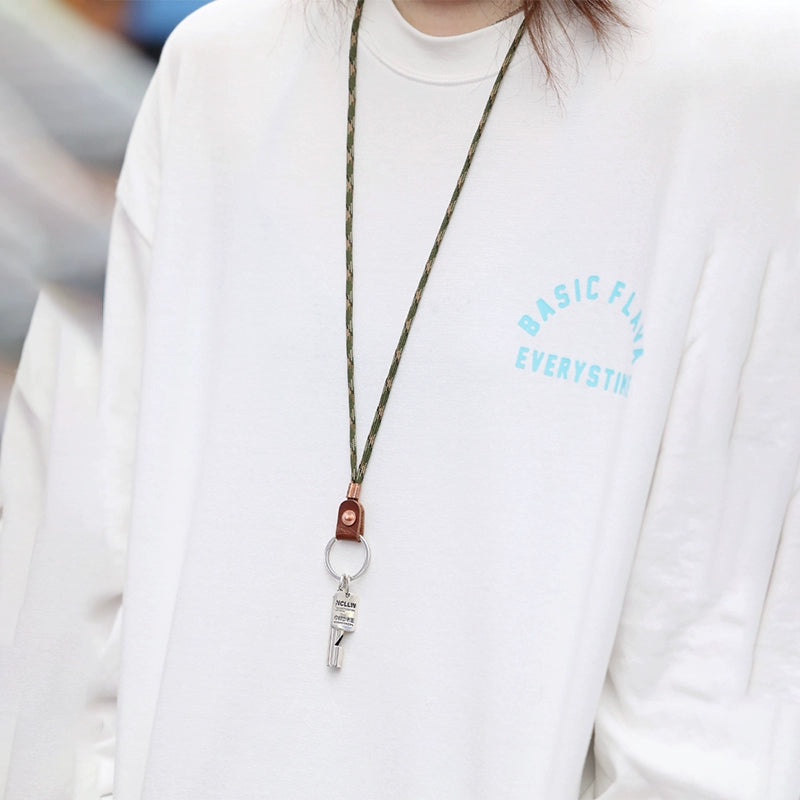 Necklace, whistle pendant No.1309