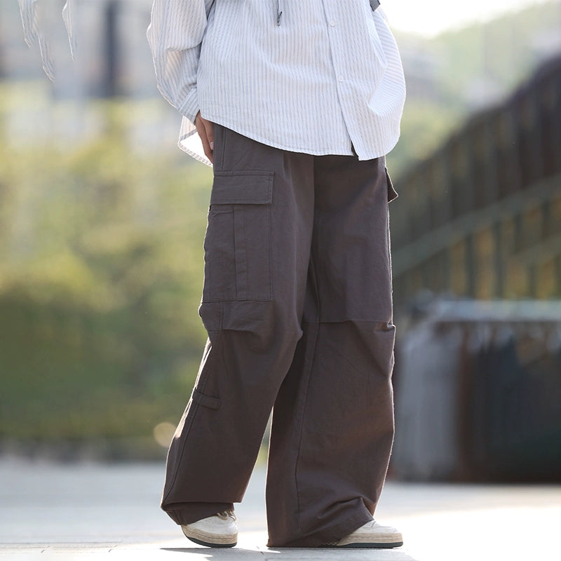 Cargo pants, men's Japanese wide legs No.1295