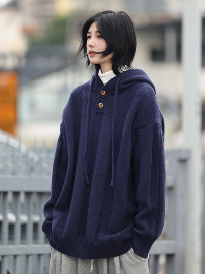 Hooded sweater No.1423