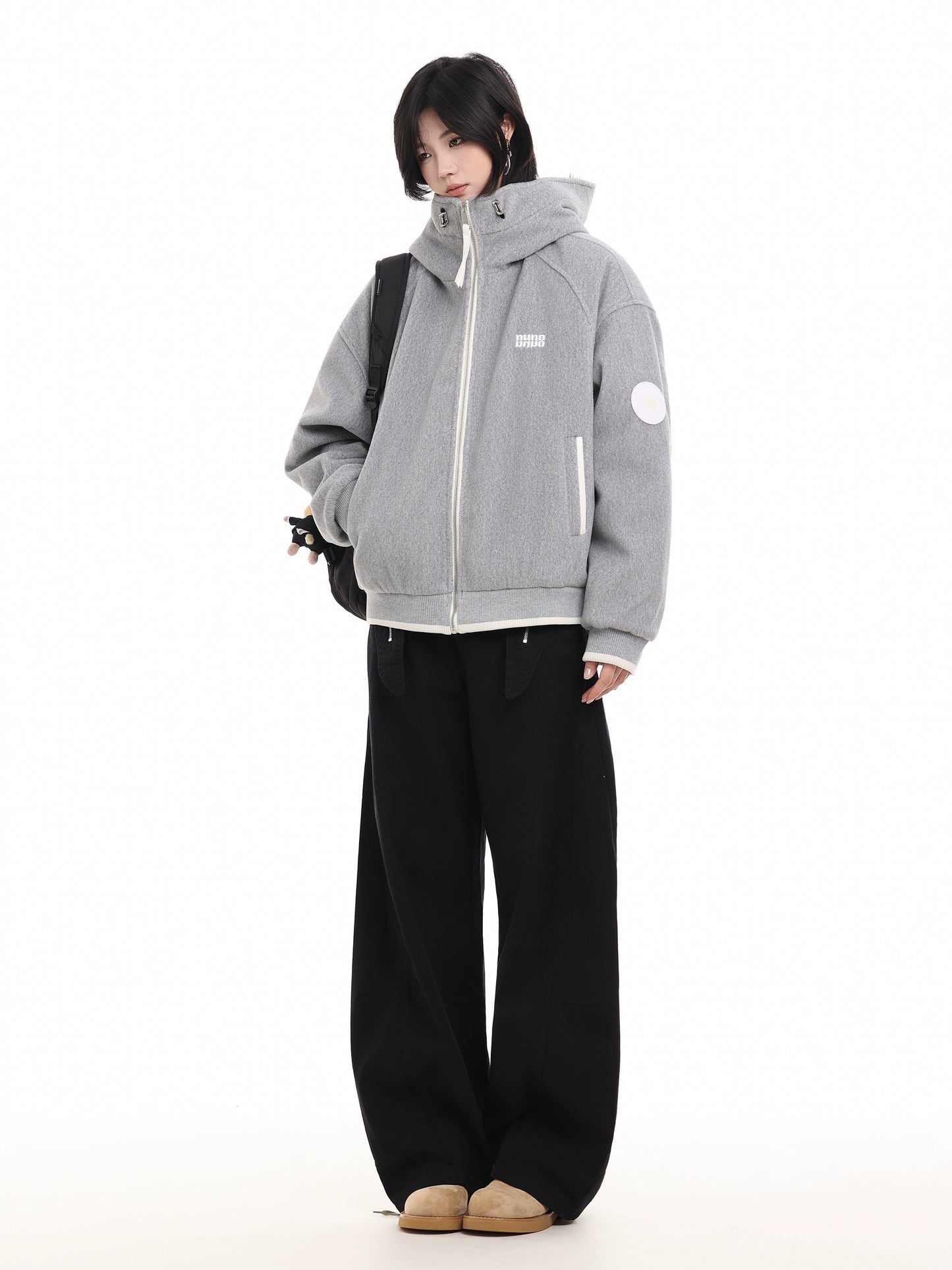 Quilting Hooded Jumper No. 1721