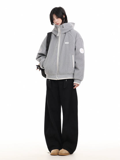 Quilting Hooded Jumper No. 1721