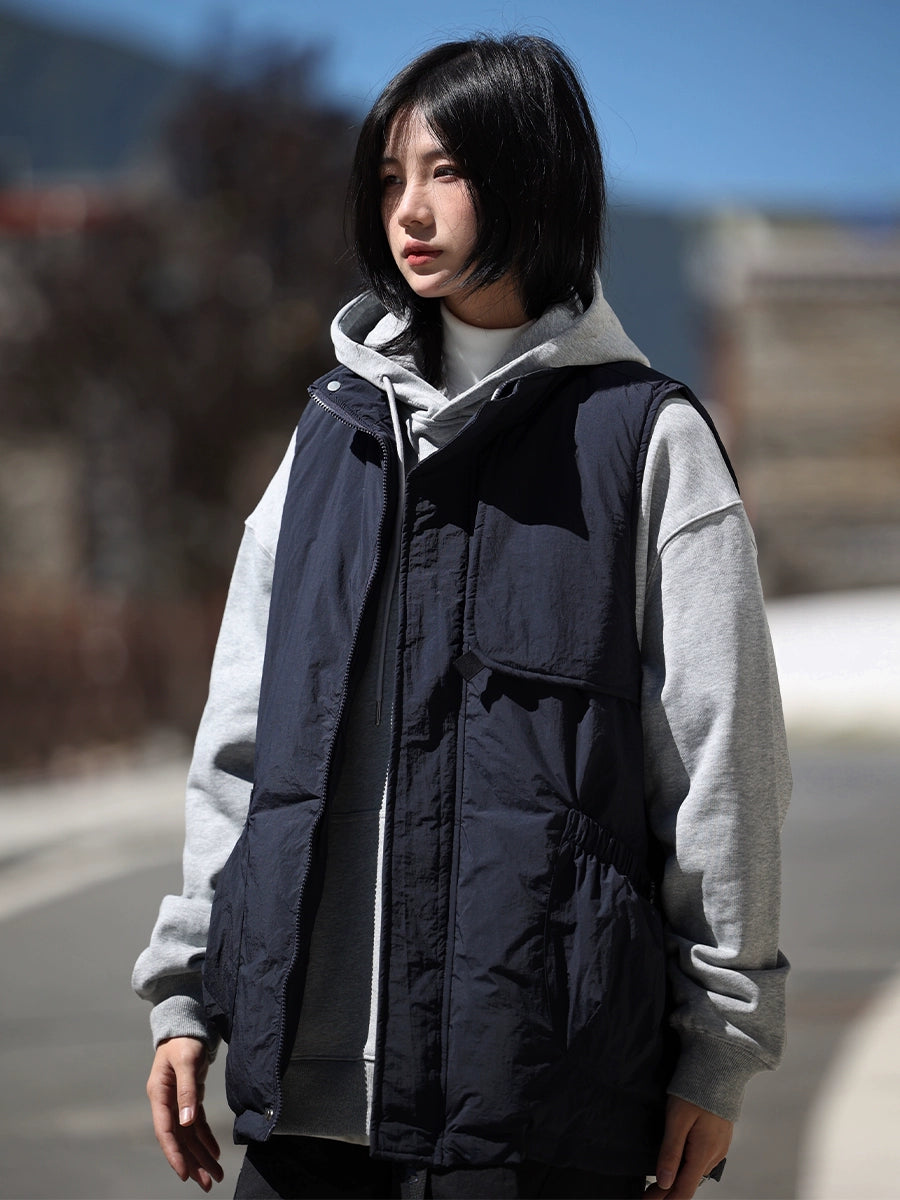 [DUCK DOWN] padded vest No.1000