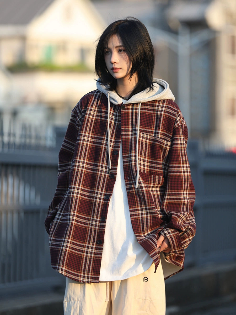 hooded shirt, jacket No.147