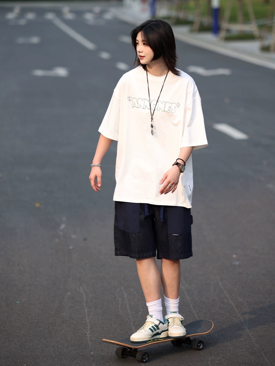 Short sleeve crew neck T-shirt No.592